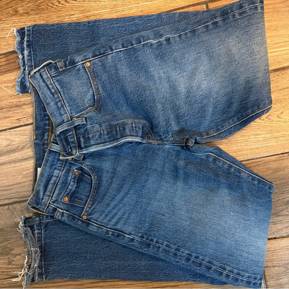 Levi's Premium Blue Denim Skinny Jeans - 501® S